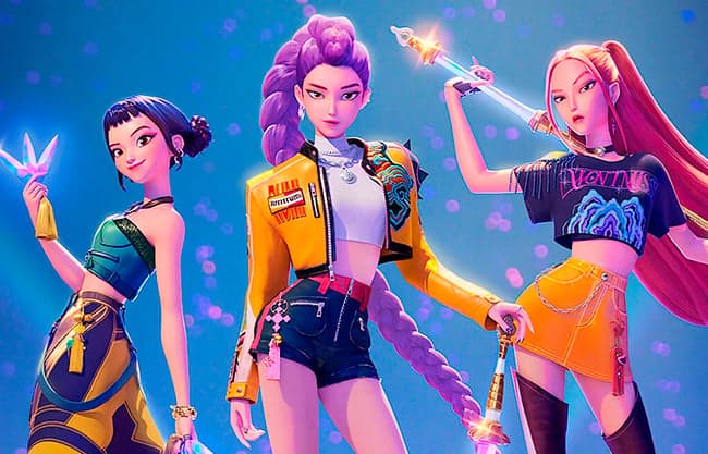 Imagen para KPop Demon Hunters da a Netflix su primer éxito en los cines